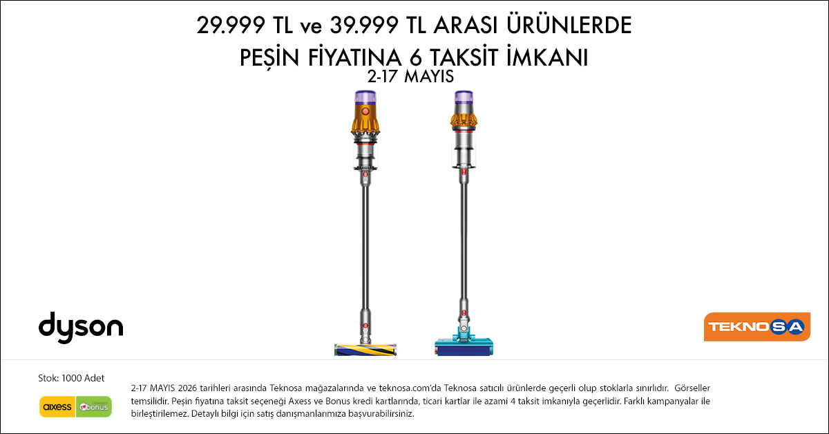 Dyson 6 Taksit