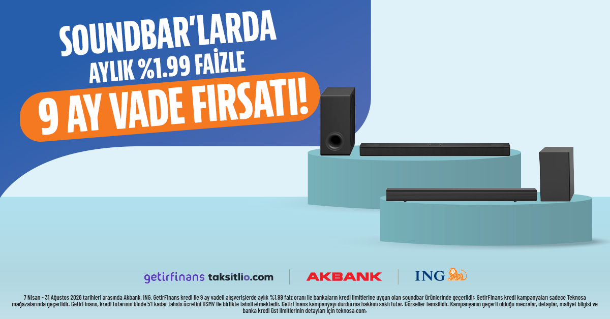 Soundbar Kredi Kampanyası