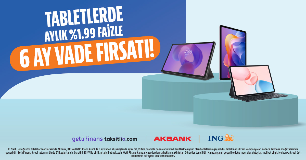 Tablet Kredi Kampanyası