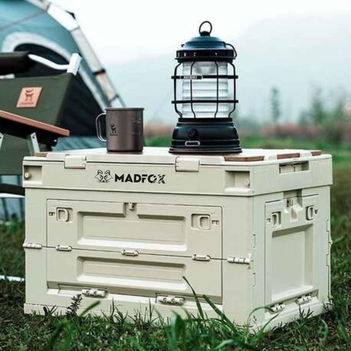 Madfox Çok Fonksiyonlu Katlanabilir Kamp Saklama Kutusu - Seyahat